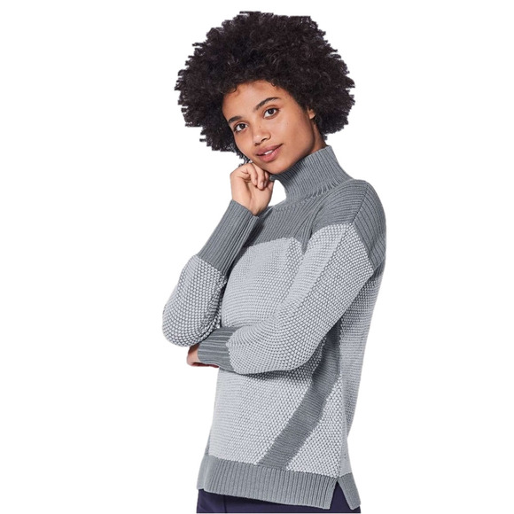 Lululemon Warm & Restore Merino Wool Sweater Magnet Grey / Starlight - Picture 1 of 5
